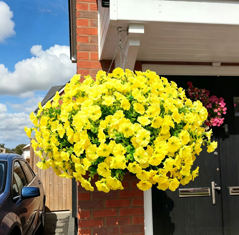 🔥UV Resistant Artificial Petunias Flowers